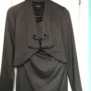Bebe Zipper Dress and Jacket